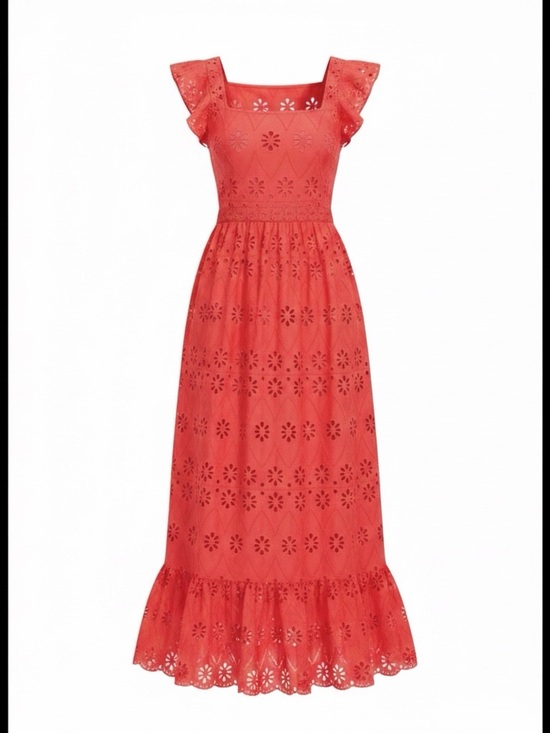 Vineyard Vines Dresses & Skirts - ❤️ Vineyard Vines Red Eyelet Maxi Dress ❤️ size 10